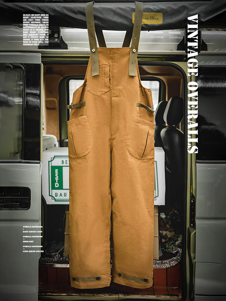 Milo Men's Jumpsuit | Cotton Blend, Retro Style
